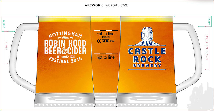 Commemorative Glass Design for 2016